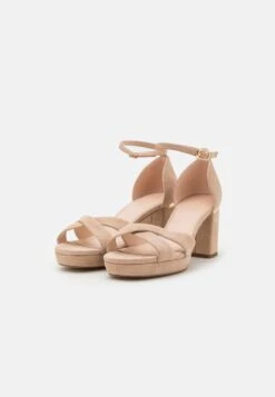 LEATHER - Plateausandalette - Beige -Anna Field Verkäufe 03317e61a03545bbbb00ce7b4896c308