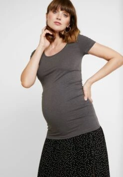 2 PACK - T-Shirt Basic - Dark Gray/black -Anna Field Verkäufe 18f88c666d4f4ae7af077ff0b0321187