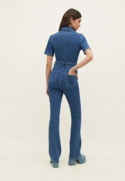 Stradivarius Jumpsuit - Dark Blue Denim -Anna Field Verkäufe 1ef646f3ddcc46cfafd3cc8640b0de2e