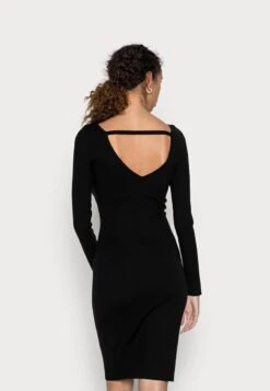 Anna Field OFFENER RÜCKEN BODYCON MINI STRICKKLEID - Etuikleid - Black -Anna Field Verkäufe 25fed224e72345b8b83ced82993358f5 1