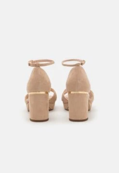 LEATHER - Plateausandalette - Beige -Anna Field Verkäufe 52f8e5a494d340bebd9ff3679e6ec16f