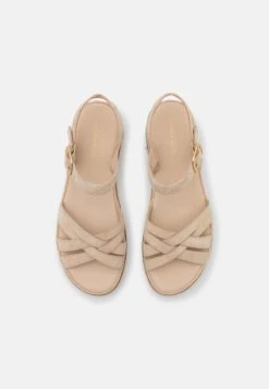 Anna Field LEATHER - Keilsandalette - Beige -Anna Field Verkäufe 5e0952d91e154888be76cdfe1f9a1c60