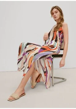 Comma Maxikleid - Brown Aop -Anna Field Verkäufe 699ffaf1f0354187926f96cd31dead08