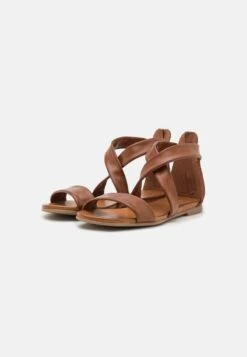 Anna Field LEATHER - Riemensandalette - Cognac -Anna Field Verkäufe 8da378cf169e4bdcbf34e0c523d549d3