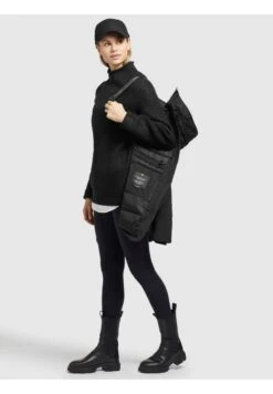 Khujo KANDA - Wintermantel - Schwarz -Anna Field Verkäufe 8e16cae35efa49bf9dc0afccd6a5cd78