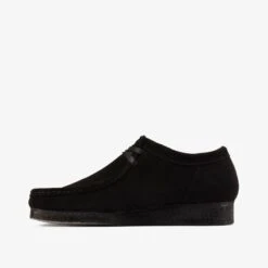Clarks Originals WALLABEE - Schnürer - Black
