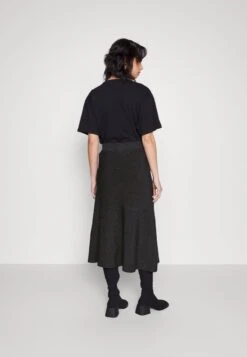 FLARE GABRIEL SHINE MIDI SKIRT - A-Linien-Rock - Deep Coal -Anna Field Verkäufe ab817c123ad64037868e288329d1c369