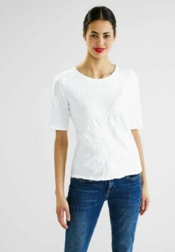 STREET ONE CRASH OPTIK - T-Shirt Basic - Weiß -Anna Field Verkäufe c0706c7c4ba14072b280bdc20b58c90a 1