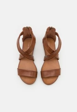 Anna Field LEATHER - Riemensandalette - Cognac -Anna Field Verkäufe dd2f8f08df6f40a3825e3a32d4ca6d3f